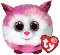 Ty Puffies, "Princess", Husky, pink, ca. 7cm