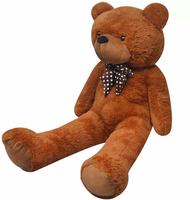 vidaXL Weicher XXL-Pl&uuml;sch-Teddyb&auml;r Braun 135 cm