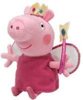 TY Peppa Baby - Peppa Prinzessin, 15cm