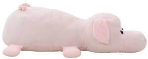 vidaXL Pig Cuddly Toy Plush Pink