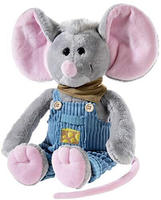 Heunec 335172, Heunec LATZHOSEN-GANG Maus Kati Kaese (35 cm) (335172) Grau
