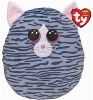 Ty Squish-a-Boo's, "Kiki", Katze, ca 20cm, grau gestreift