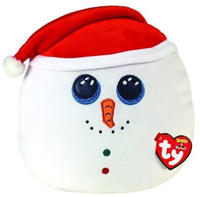 Ty Squish-a-Boo's, "Flurry", Schneemann, XMAS 2021, ca 25 cm