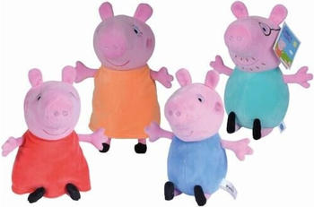 Simba Peppa Pig Plüschfiguren 4-sortiert