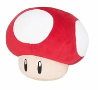 Together Plus Nintendo Super Pilz rot Pl&uuml;schfigur, 16cm