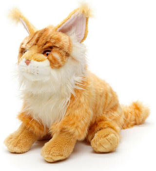 UNI-TOYS Maine Coon Katze 27cm braun/schwarz