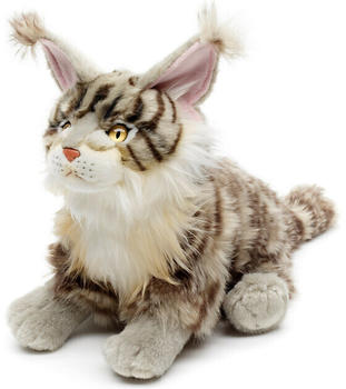 UNI-TOYS Maine Coon Katze 27cm grau