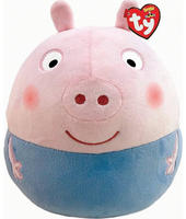 Ty Squish-a-Boo's, "George", Peppa Wutz, ca. 25 cm.