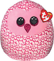 TY 39300, TY 39300 PINKY OWL - SQUISH-A-BOO 25 cm