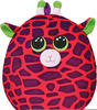 Ty Squish-a-Boo's, "Gilbert ", Giraffe, ca 20cm, lila/rosa gefleckt