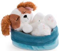 Nici Kuscheltier "Sleeping Pets, Welpe Cockerspaniel, 12 cm" im K&ouml;rbchen