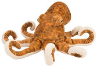 Wild Republic 10939, Wild Republic Octopus Teddy Golden M