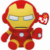 Ty original Beanies Baby, Marvel Avengers, "Iron Man ", ca 15cm
