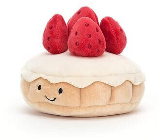 Jellycat Pretty Patisserie Tarte Aux Fraises 7 cm