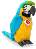 Teddy Hermann Kuscheltier "Papagei Gelbbrustara, 26 cm" zum Teil aus recyceltem