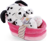 NICI 47891, NICI 47891 Sleeping Pets Welpe Dalmatiner 12cm im K&ouml;rbchen (8 cm)