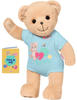 Zapf Creation BABY geboren Teddybär - blaue Kleidung