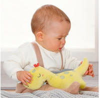 Fehn Kuscheltier "Happy Dino" mit "Glow-in-the-dark"-Bestickung &...