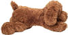 Teddy Hermann Schlenkerhund liegend braun 28 cm mit Schlenkerbeinen (91974)