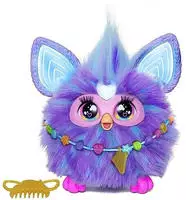 Hasbro F6743 - Furby - Interaktives Pl&uuml;schtier Lila - Spricht Deutsch - Reagiert auf