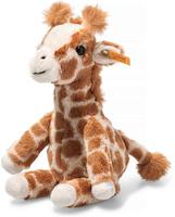 STEIFF 068201, STEIFF 068201 Soft Cuddly Friends Gina Giraffe 23 cm hellbraun