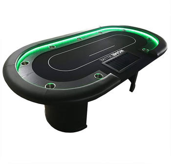 Home Deluxe LED Pokertisch