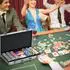 Sport Now Pokerkoffer-Set 300 Chips 11,5g mit Schloss, silber, Metall (23x38,5cm)