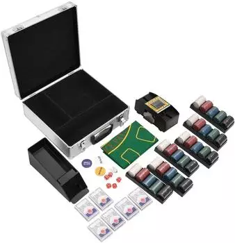 vidaXL Pokerchips-Set 600 Stk. 4g