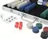 vidaXL Poker Set 500 Chips, Aluminium-Koffer