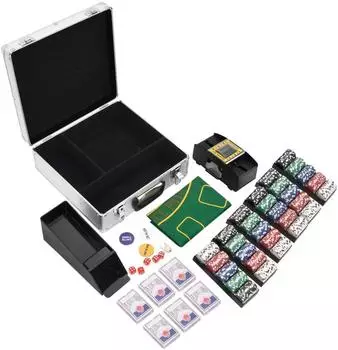 vidaXL Pokerchip-Set 600 Stück 11,5g