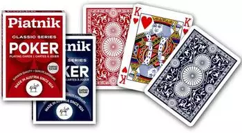 Piatnik Poker Classic Series Spielkarten, 55 Blatt