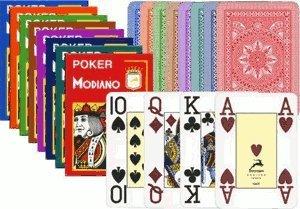 Modiano Poker Jumbo-Index (4-Eckzeichen)
