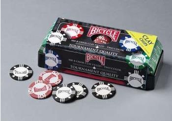US Playing Card Bicycle Pokerchips (100 Chips| 8g)