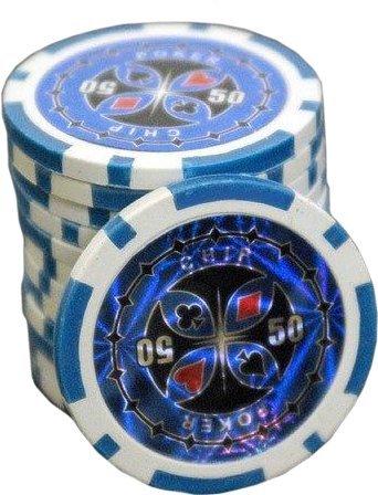 Dilego 50 Poker Chips Wert 50 - 11 g