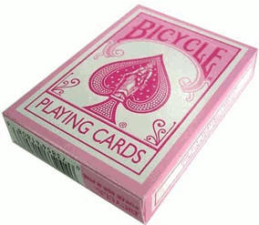 US Playing Card Bicycle Fashion Pink
