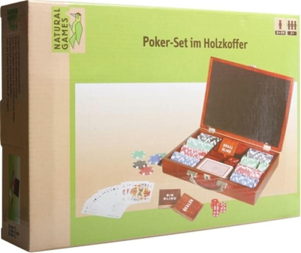 Vedes Pokerset in Holzkoffer mit 200 Chips (62508566)