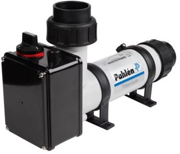 Pahlen Elektroheizer Kunststoff / Heizstab Titan 15 kW analog