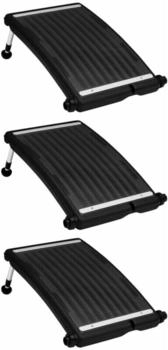 vidaXL Gebogene Solar-Heizpaneele für Pool 3 Stk. 72,5x46 cm