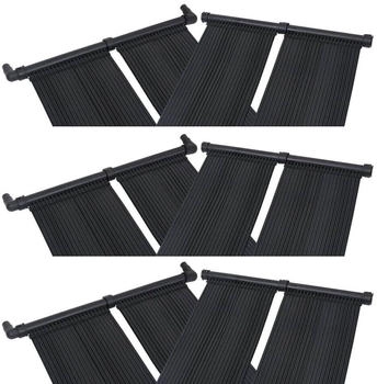 vidaXL Solar-Panel für Poolheizung 6 Stk 80x310 cm