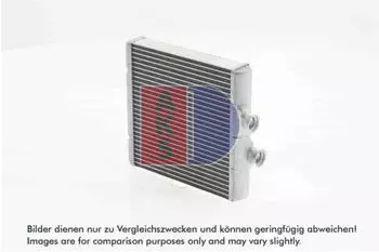 AKS Dasis W&auml;rmetauscher Innenraumheizung (129019N)