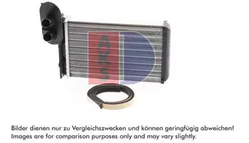 AKS Dasis W&auml;rmetauscher Innenraumheizung (049050N)