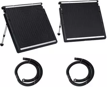 vidaXL Solares Doppel-Heizpanel für Pool 150x75cm