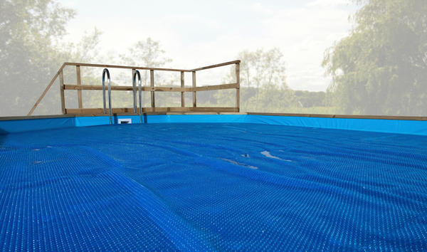 Weka Wärmeplane für Pools Massivholzpool 595 Gr. 1 blau