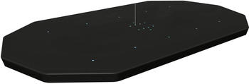 Bestway Flowclear Poolabdeckung PVC 424x250cm Schwarz