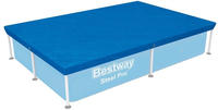 Pe-abdeckplane 224 X 154 Cm, Blau, Eckig