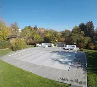 KWAD Pool-Abdeckplane "FLEX f&uuml;r Rechteckpools in der Gr&ouml;&szlig;e 6,0 x 3,0 m" in