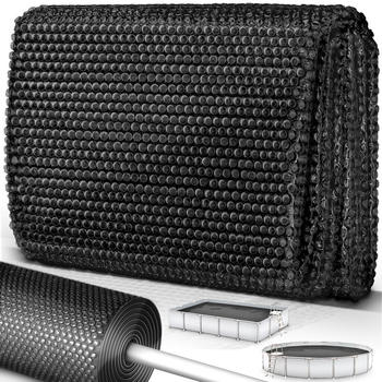 tillvex Pool-Solarfolie rund 427 cm schwarz