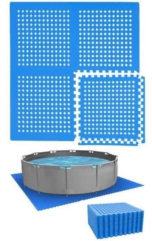 Eyepower EVA ground mat 28 tiles 62 x 62 cm