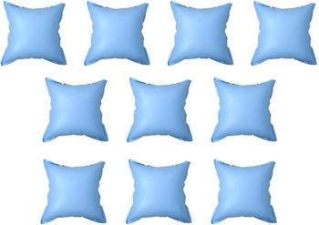 vidaXL Winterizing cushions for pool cover 110 x 60 cm Blue