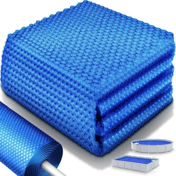 tillvex Premium Pool Solarabdeckplane 400 &micro;m Rund 427cm